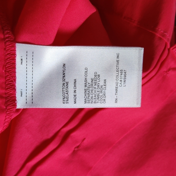 Laundry by Shelli Segal 💕 magenta ruffle accent blouse - Picture 8 of 11